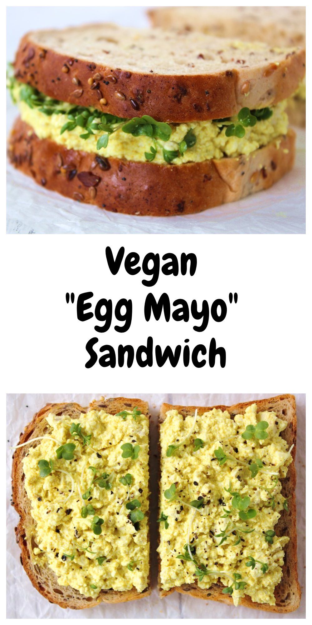 Vegan Egg Mayo Sandwich