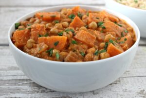 Chickpea and Sweet Potato Coconut Curry (Vegan | Dairy-Free)