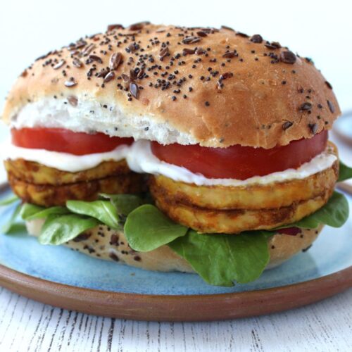 Curried Tempeh Sandwich