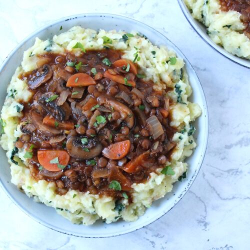 Mushroom Lentil Ragout