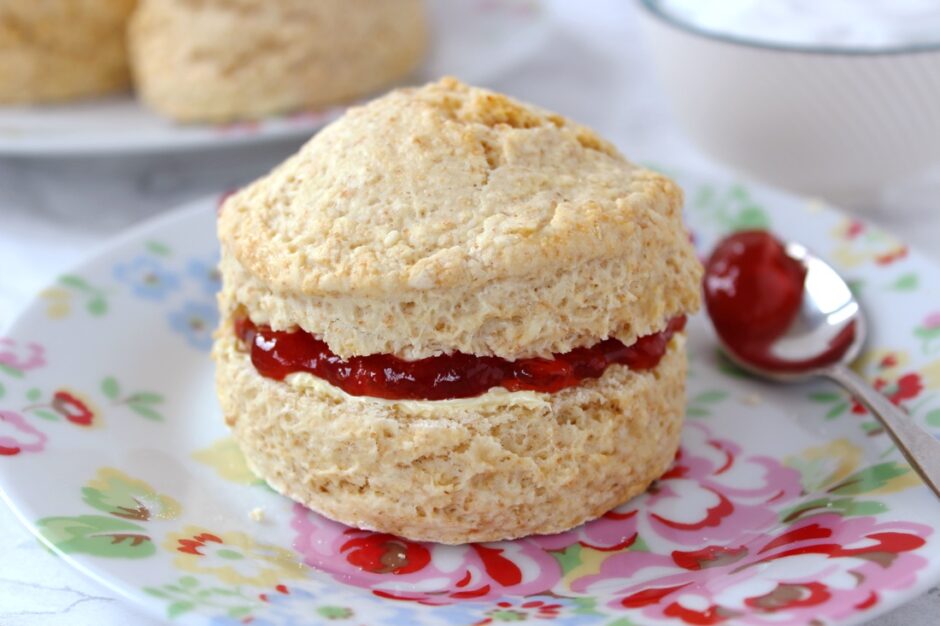 British Scones (Vegan | Dairy-Free)