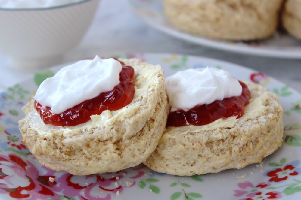 British Scones (Vegan | Dairy-Free)