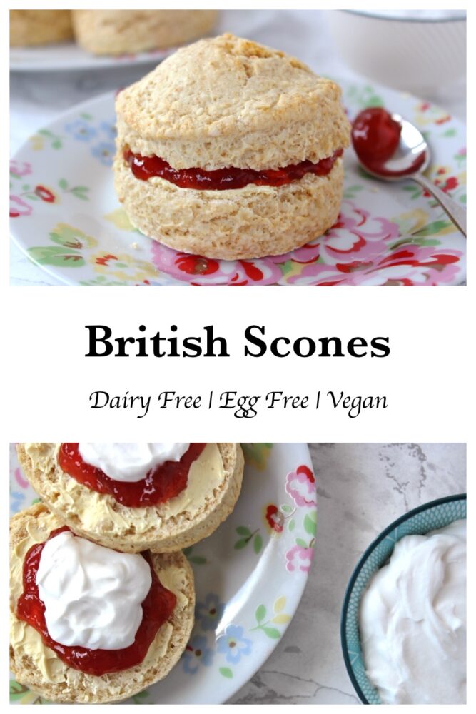 British Scones (Vegan | Dairy-Free)