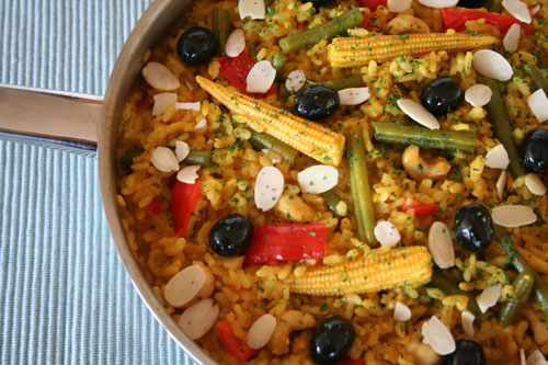 Spanish Veggie Paella