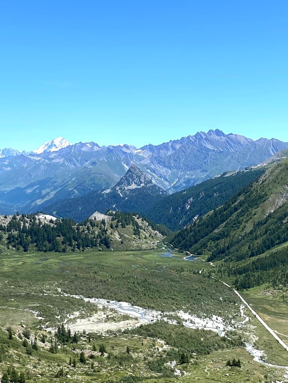 View from Rifugio Elisabetta, Val Veny, Italy