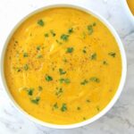 Lebanese lentil soup (Shorbat Adas), vegan and budget-friendly