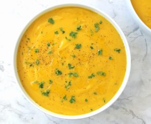 Lebanese lentil soup (Shorbat Adas), vegan and budget-friendly