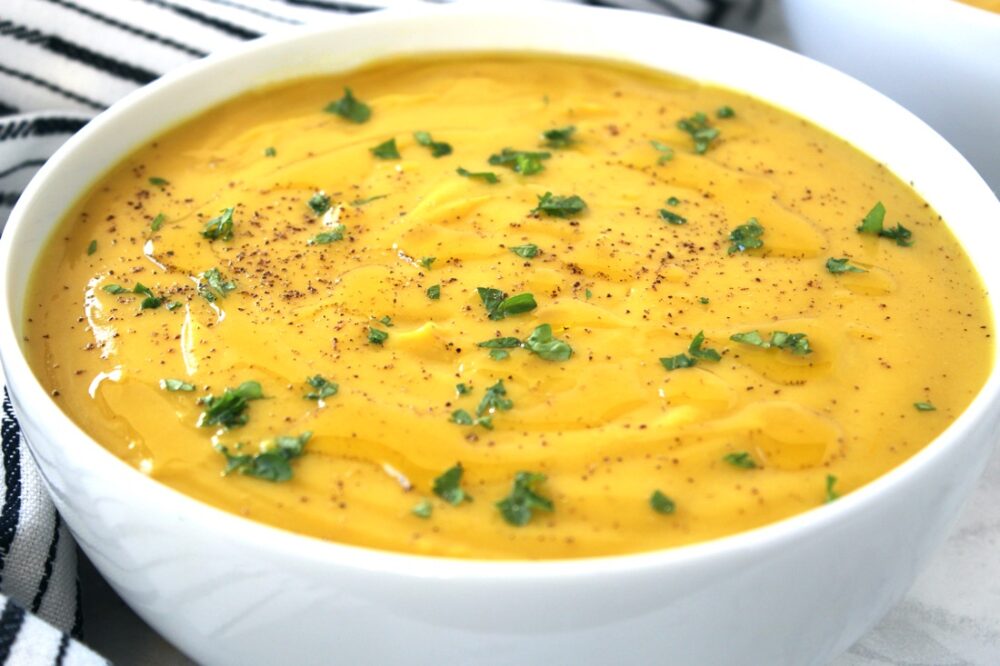 Lebanese lentil soup (Shorbat Adas), vegan and budget-friendly