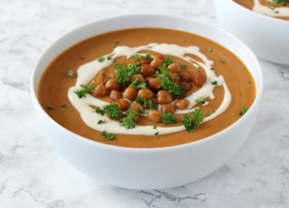Moroccan Spiced Red Lentil Soup