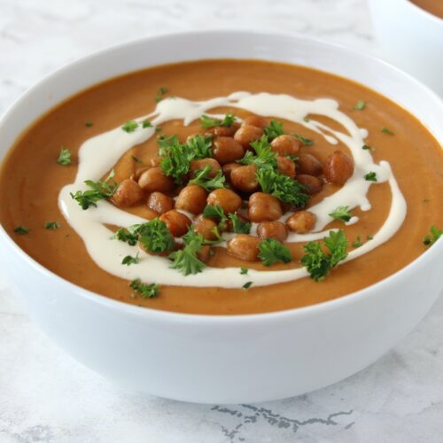 Moroccan Spiced Red Lentil Soup